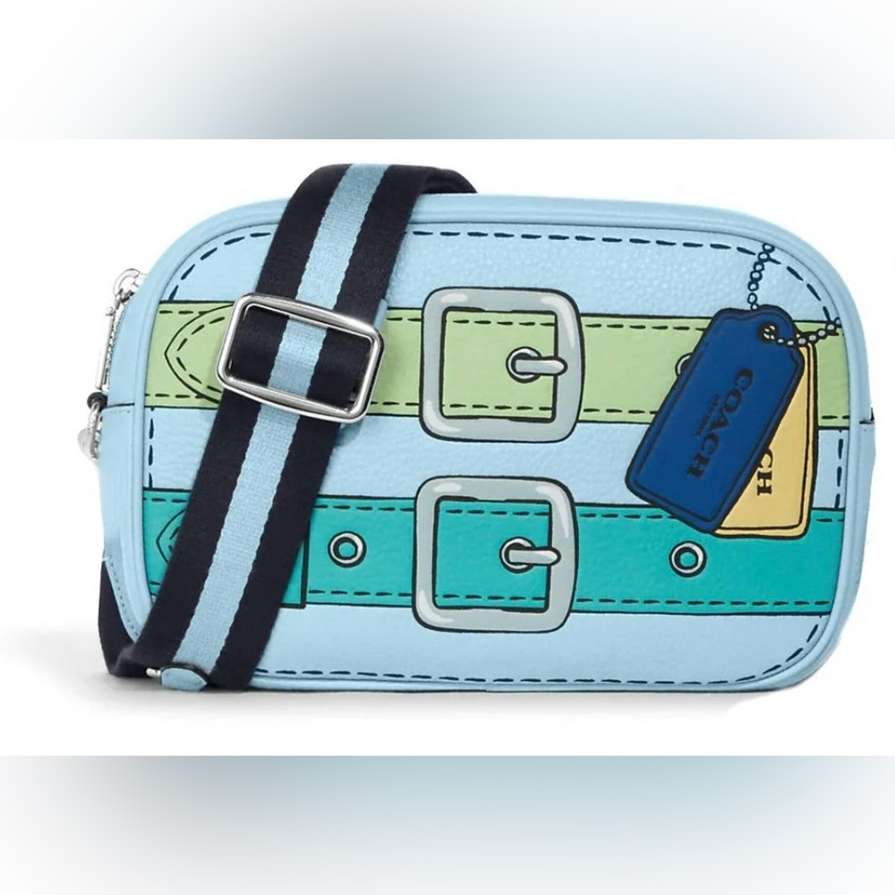 Coach Jamie Camera Bag With Trompe L'oeil Print -NWT